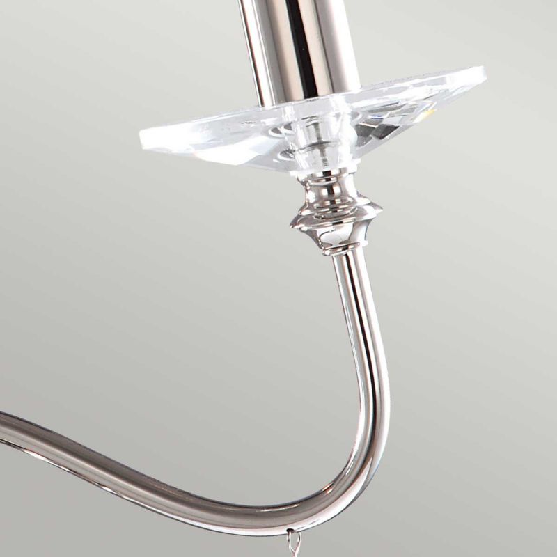 Żyrandol Elstead Finsbury Park polerowany nikiel  3 x E14 x 60W IP20 wym: 108 x 55 x 55 cm - 1 szt.