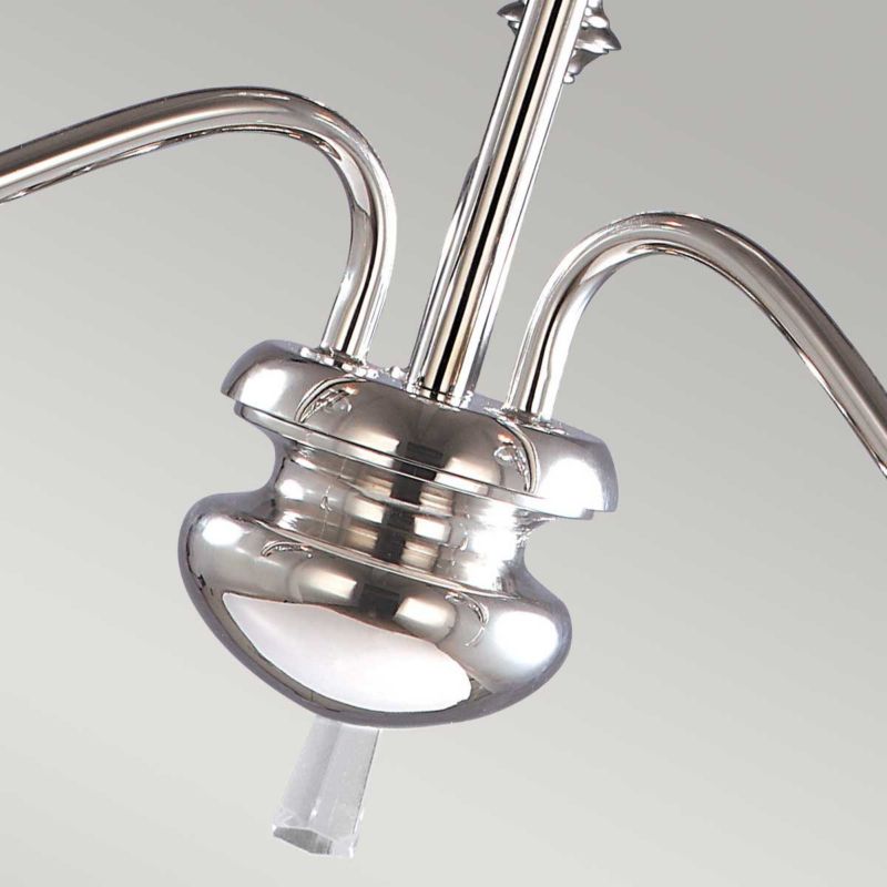 Żyrandol Elstead Finsbury Park polerowany nikiel  3 x E14 x 60W IP20 wym: 108 x 55 x 55 cm - 1 szt.