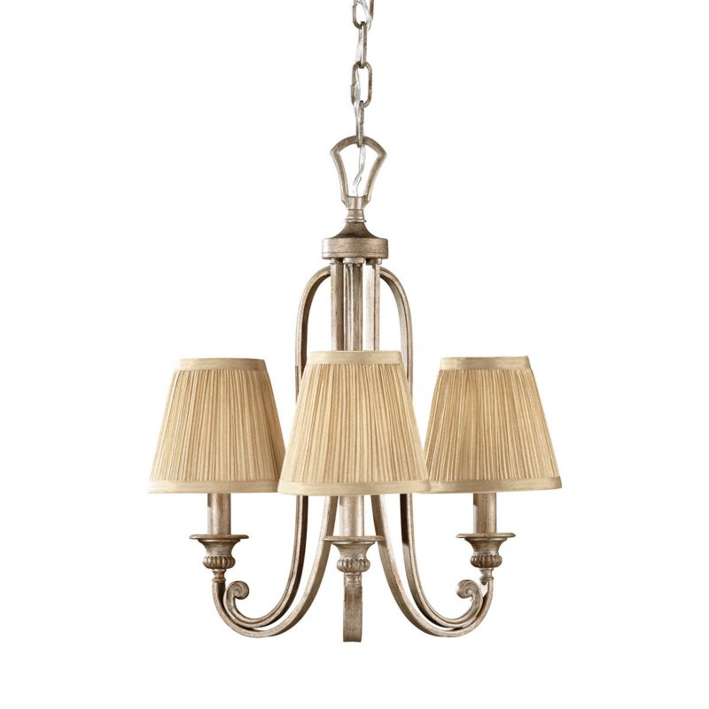 Żyrandol Feiss Abbey kremowo-srebrny  3 x E14 x 40W IP20 wym: 218,8 x 48,3 x 48,3 cm - 1 szt.