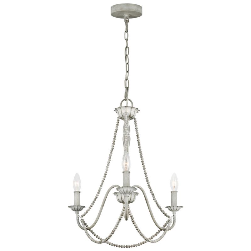 Żyrandol Feiss Maryville sprany szary  3 x E14 x 60W IP20 wym: 216 x 48,3 x 48,3 cm - 1 szt.