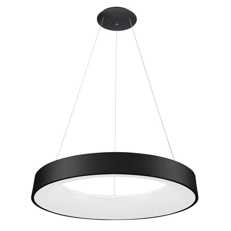Żyrandol Italux Giulia 8892 czarno-biały nowoczesny wbudowany LED 80W 1 szt.