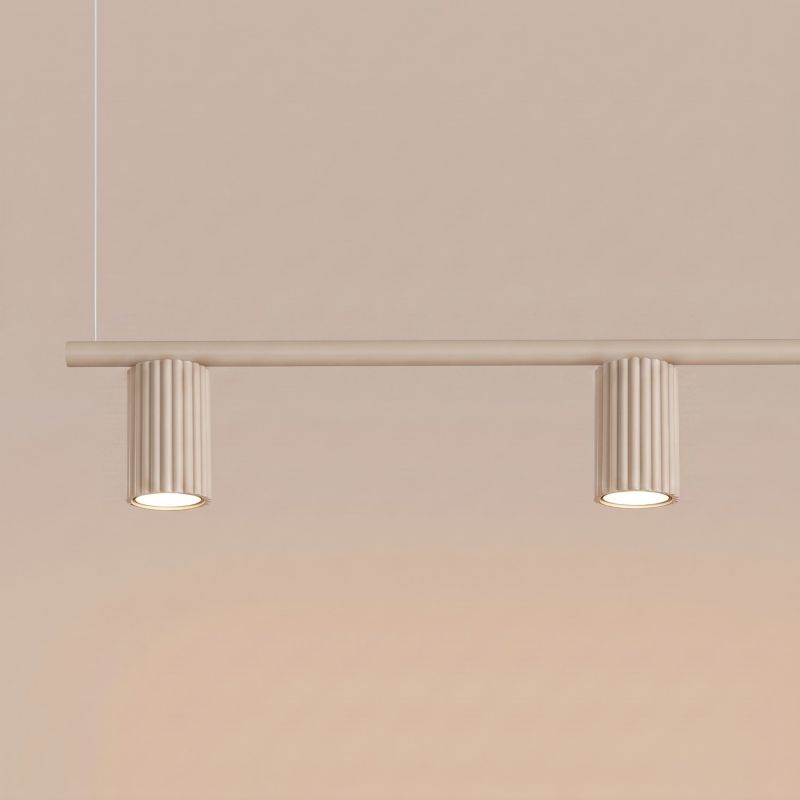 Żyrandol KARBON 4 taupe Sollux Lighting 1 szt.