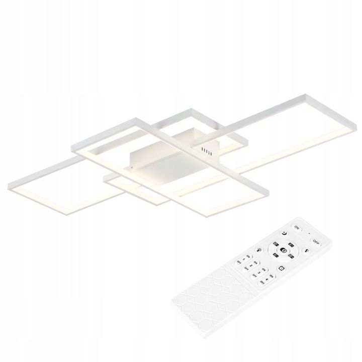Żyrandol lampa LED MasterLED Galaxis Pegaz 130W 105x50 cm regulacja + pilot czarny 1 szt.
