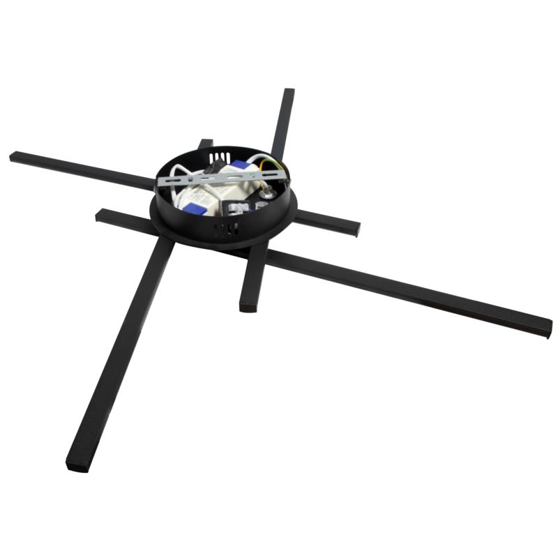 Żyrandol lampa sufitowa LED MasterLED Modena Grando 34W IP20 neutralna biel 4000K czarny 1 szt.