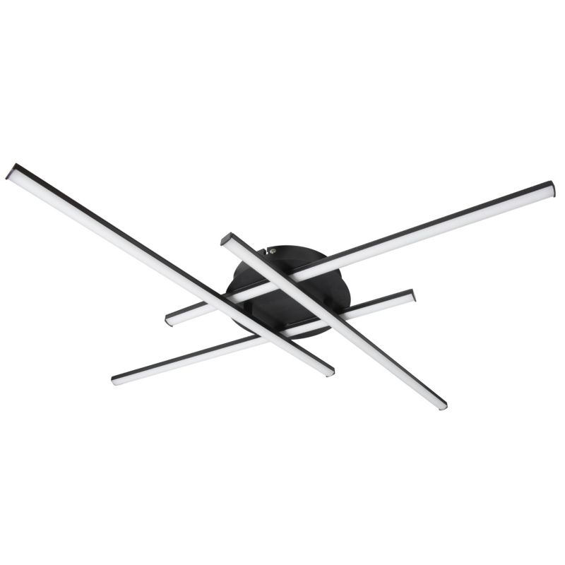 Żyrandol lampa sufitowa LED MasterLED Modena Grando 34W IP20 neutralna biel 4000K czarny 1 szt.