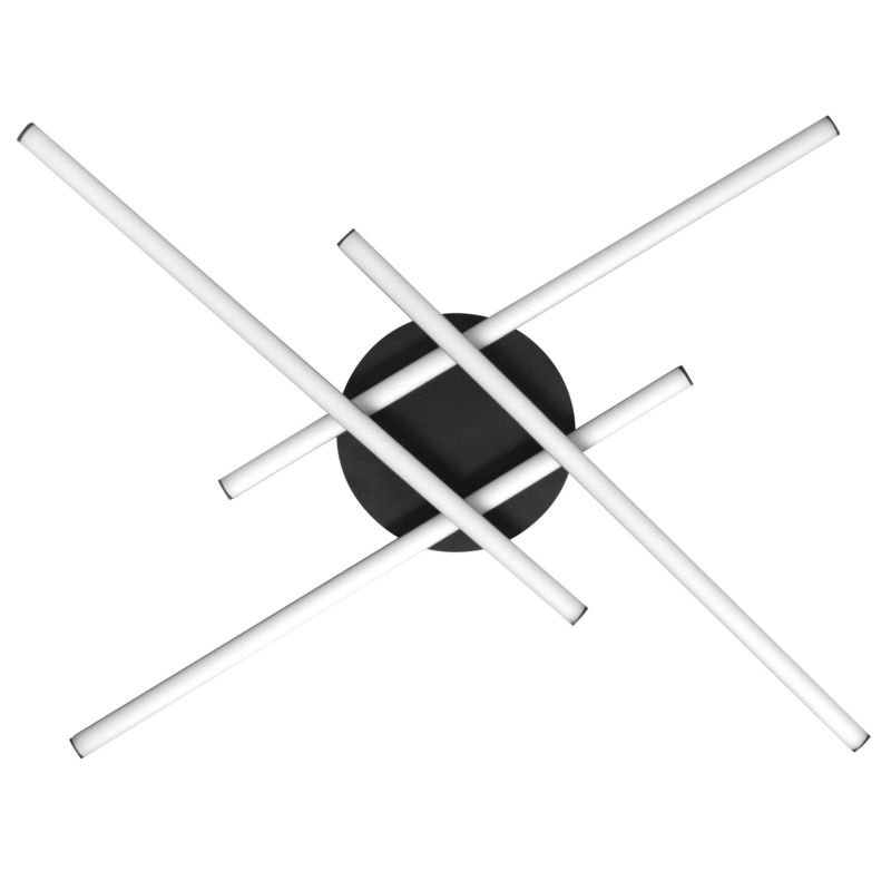 Żyrandol lampa sufitowa LED MasterLED Modena Grando 34W IP20 neutralna biel 4000K czarny 1 szt.