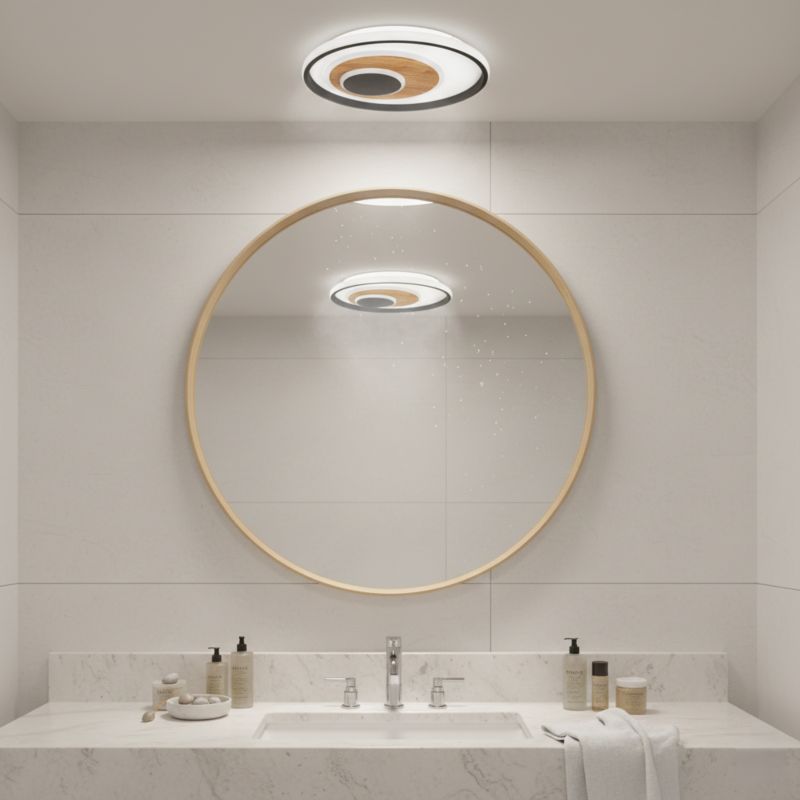 Żyrandol lampa sufitowa LED XUDO 29W 40cm Biały neutralny 4000K Czarny 1 szt.