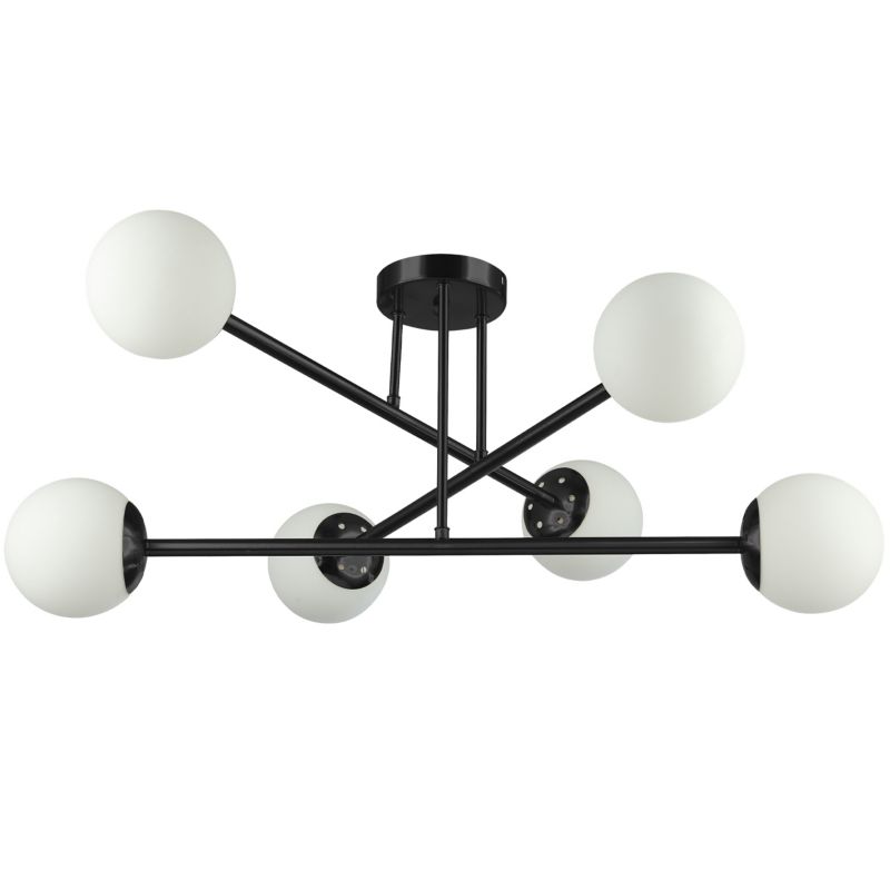 Żyrandol LED MasterLED Bali E27 lampa wisząca 74 cm IP20 czarny 1 szt.