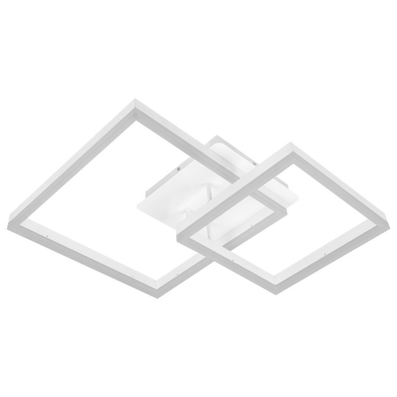Żyrandol LED MasterLED Herkules 70W 54x54x13 cm IP20 3000K-6500K regulacja barwy i ściemniania biały 1 szt.