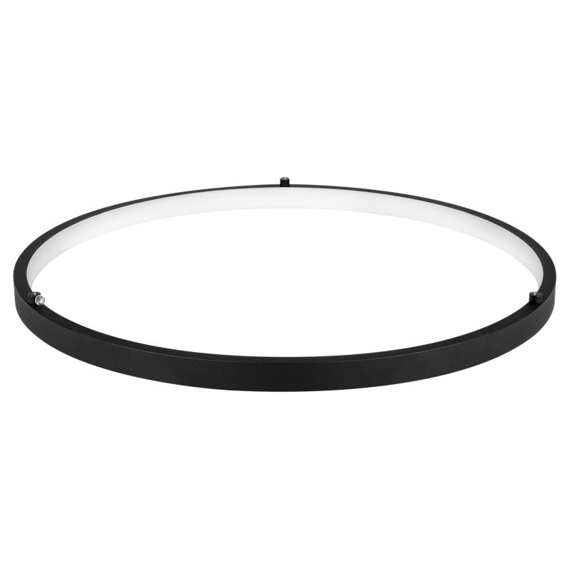 Żyrandol LED MasterLED Lynx 40/60cm 64W 3000/4000/6500K regulowana barwa czarna lampa wisząca 1 szt.