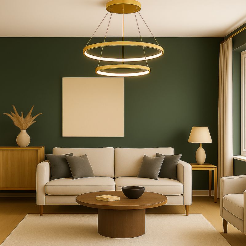 Żyrandol LED MasterLED Lynx 40/60cm 64W 3000/4000/6500K regulowana