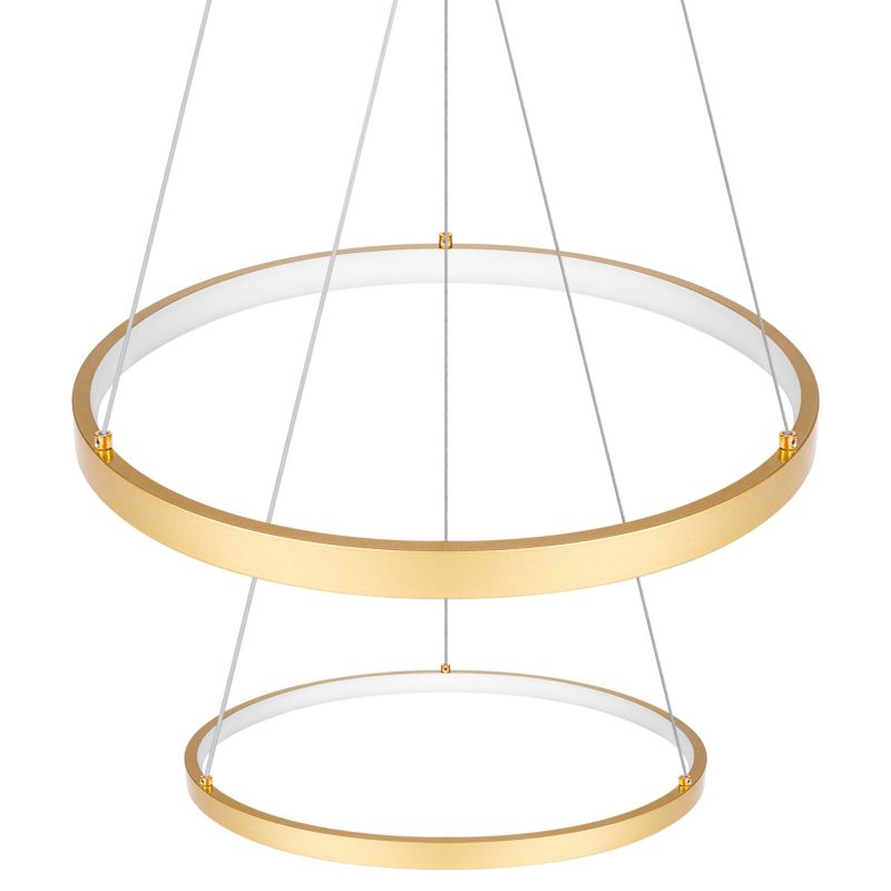 Żyrandol LED MasterLED Lynx 40/60cm 64W 3000/4000/6500K regulowana