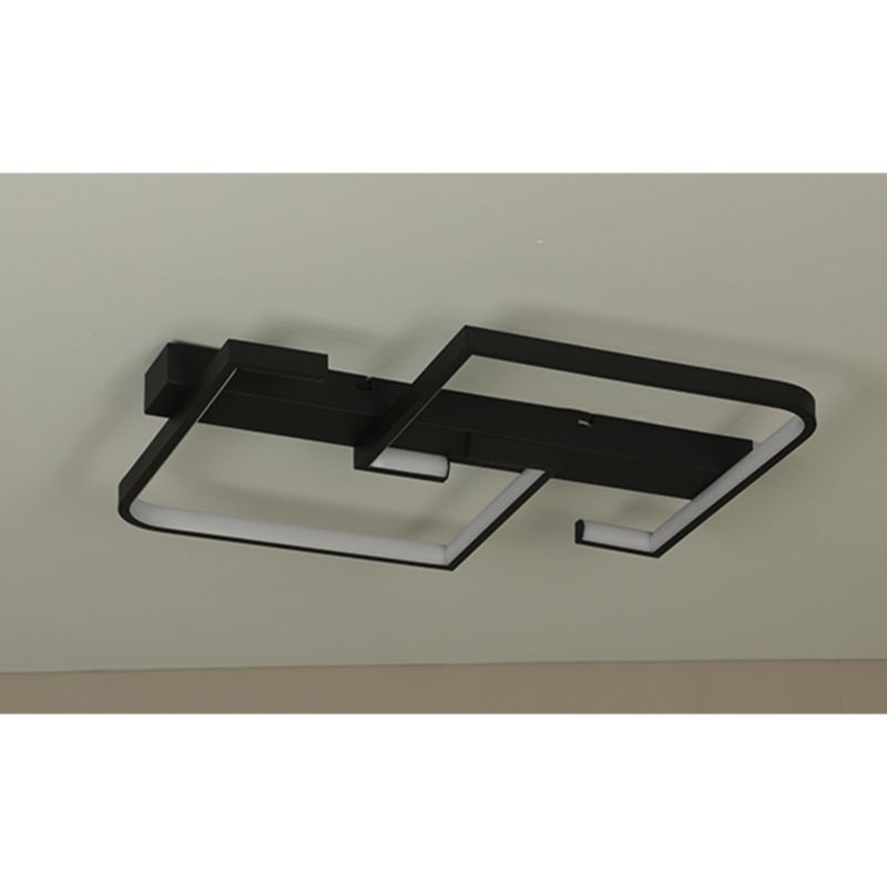 Żyrandol LED MasterLED Moris 62x50 cm 29W lampa sufitowa loft 3CCT DIP czarny 1 szt.