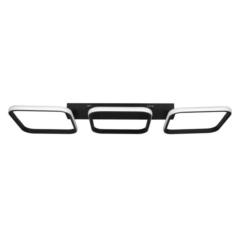 Żyrandol LED MasterLED Nebula Canis 33W 90x26cm neutralna biel 4000K nowoczesny czarny 1 szt.