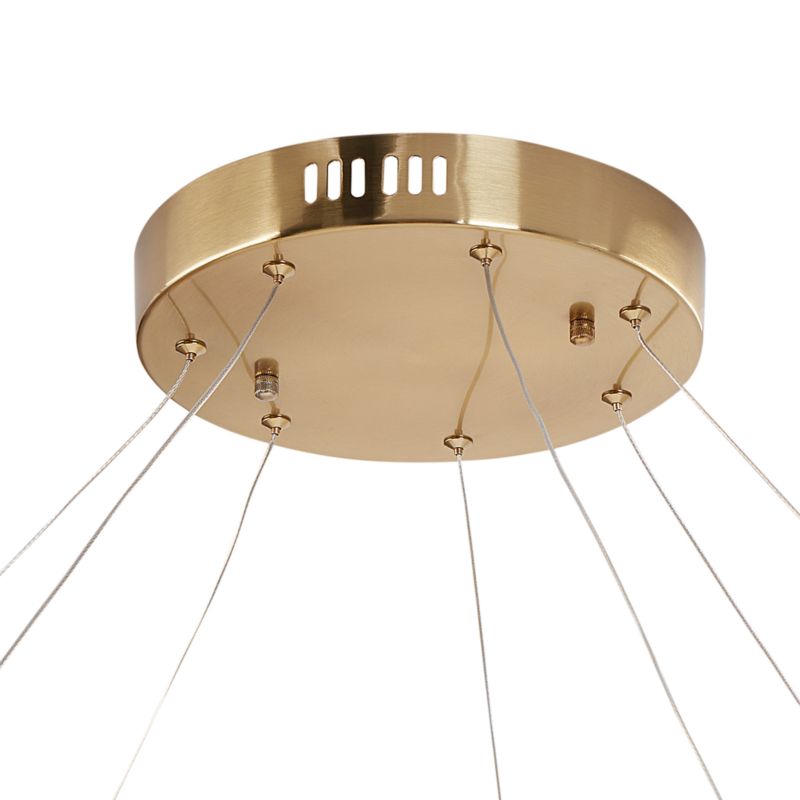 Żyrandol LED Perqueno Metal Złoty 1 szt.