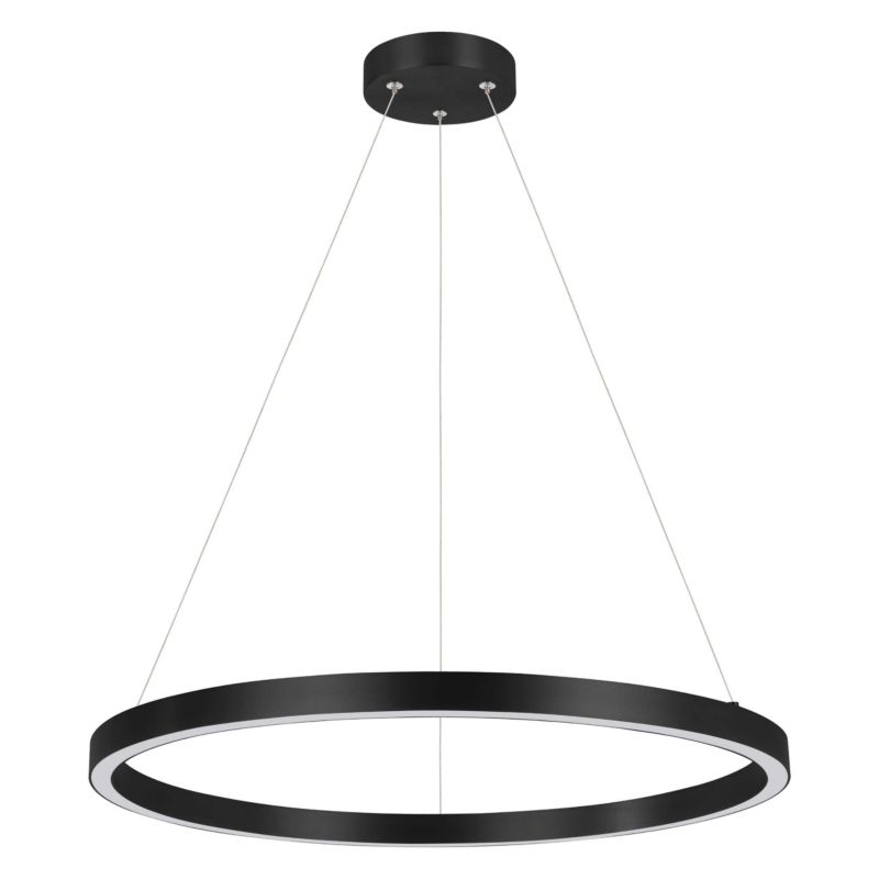 Żyrandol Light Prestige Midway 3349 czarny ring wbudowany LED 35W 1 szt.