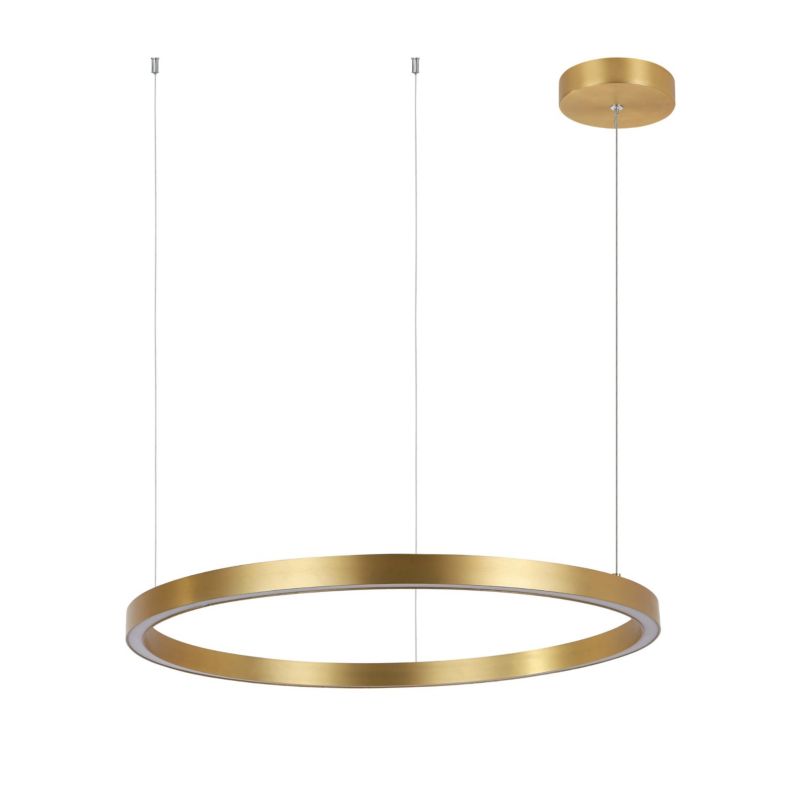 Żyrandol Light Prestige Midway 4117 złoty szerokość 60.8 cm wbudowany LED 35W 1 szt.