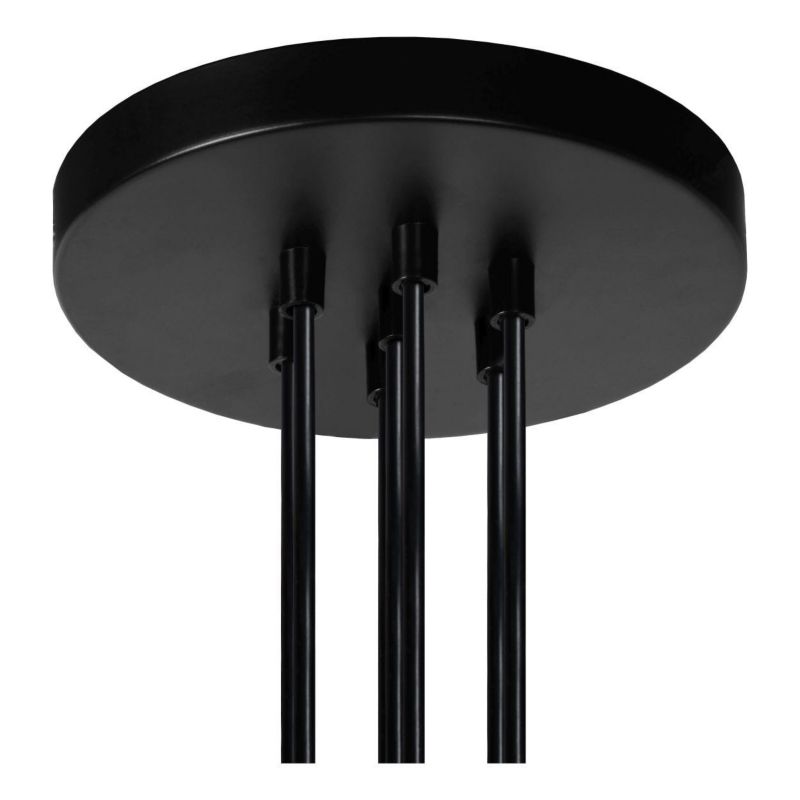 Żyrandol Lucide Fix 2879 czarny szerokość 50 cm 7xE27 x 60W 1 szt.