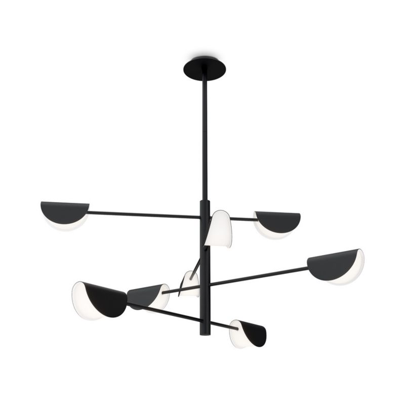 Żyrandol Maytoni Mollis czarny wym: 116 x 125 x 125 cm 8xG9 x 28W 1 szt.