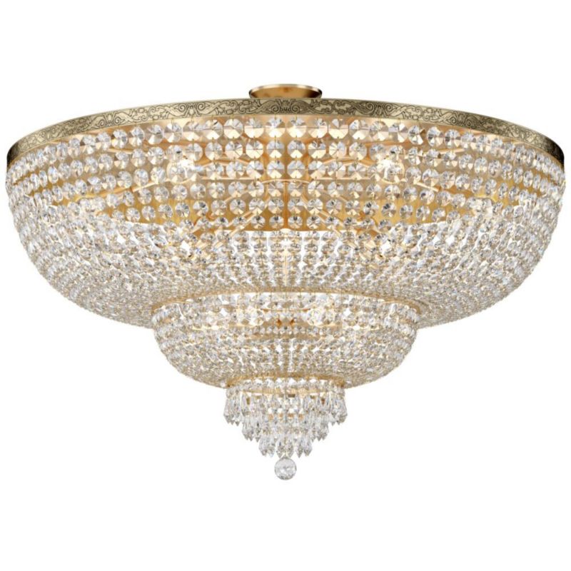 Żyrandol Maytoni Palace 7143 mosiężno-złoty kryształowy 18xE27 x 60W 1 szt.