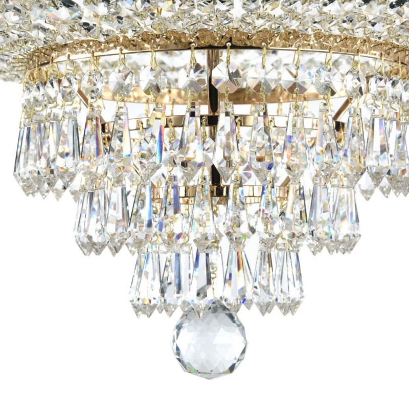 Żyrandol Maytoni Palace 7143 mosiężno-złoty kryształowy 18xE27 x 60W 1 szt.