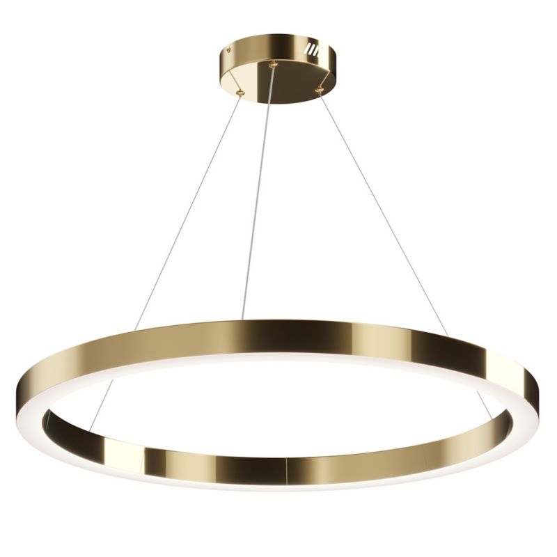 Żyrandol Maytoni Saturno 3039 mosiężno-złoty rondo wbudowany LED 60W 1 szt.