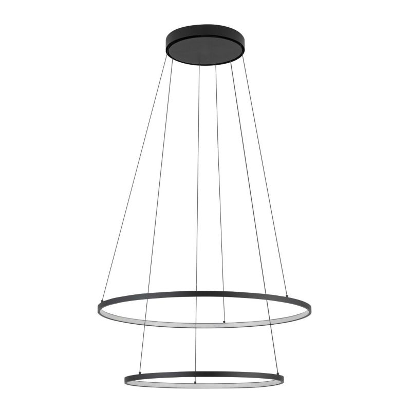 Żyrandol Nowodvorski Lighting Circolo Led 8645 czarny ring wbudowany LED 35W 1 szt.