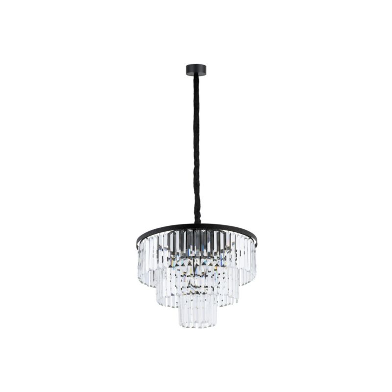 Żyrandol Nowodvorski Lighting Cristal 1697 czarno-przezroczysty kryształowy 9xE14 x 40W 1 szt.