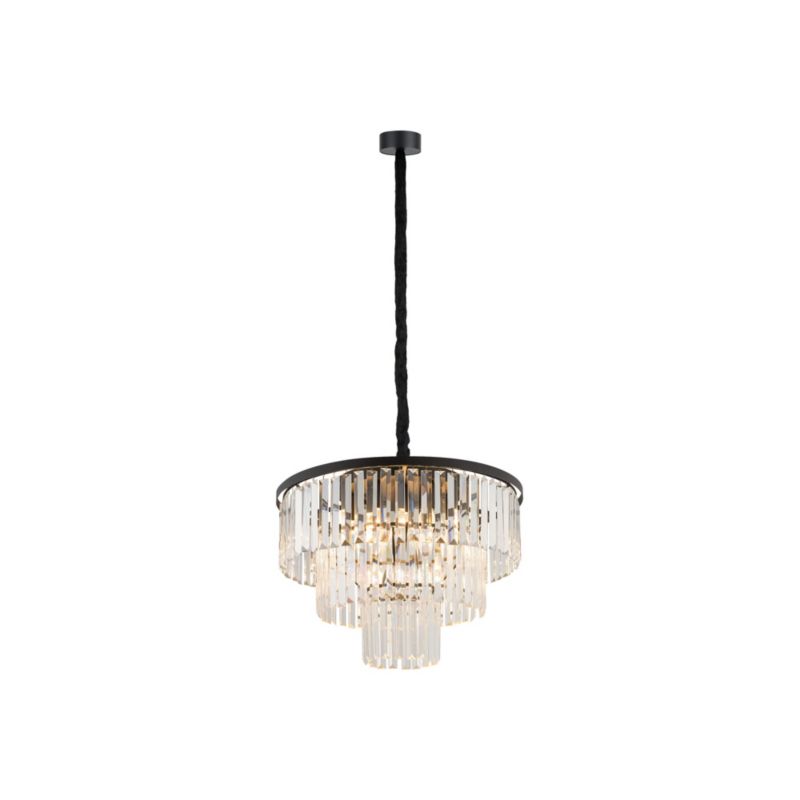 Żyrandol Nowodvorski Lighting Cristal 1697 czarno-przezroczysty kryształowy 9xE14 x 40W 1 szt.