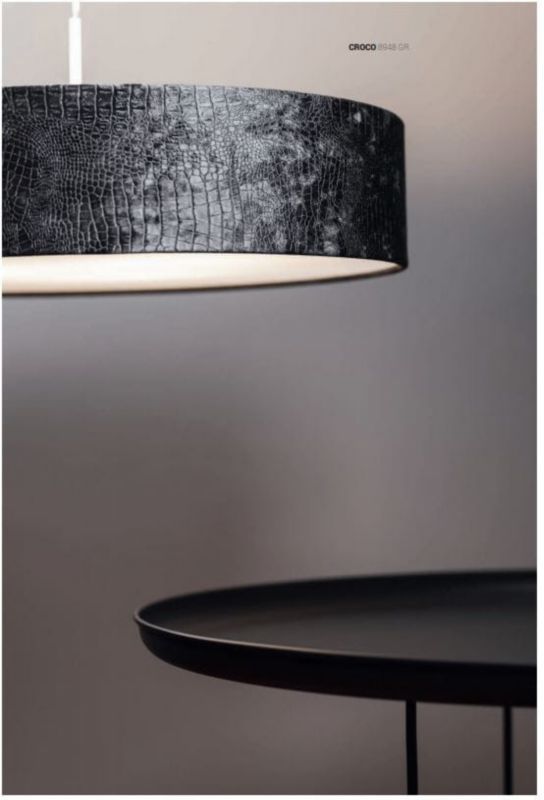 Żyrandol Nowodvorski Lighting Croco szaro-biały wym: 110 x 65 x 65 cm 3xE27 x 25W 1 szt.