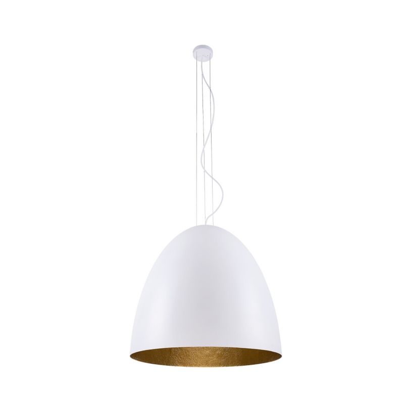 Żyrandol Nowodvorski Lighting Egg biało-złoty szerokość 55 cm 5xE27 x 40W 1 szt.