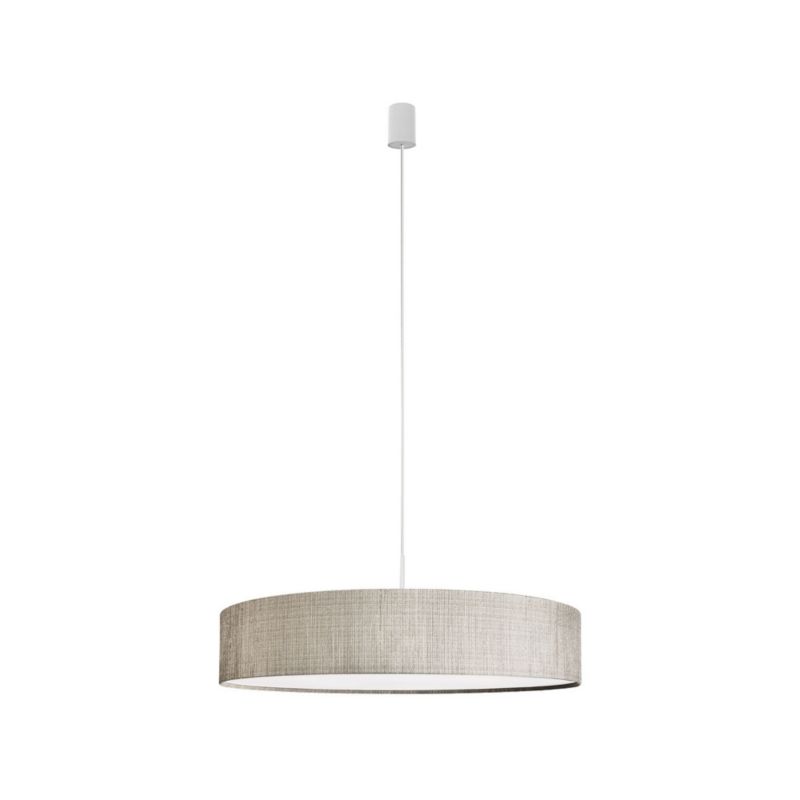 Żyrandol Nowodvorski Lighting Turda szaro-srebrny wym: 110 x 65 x 65 cm 3xE27 x 25W 1 szt.