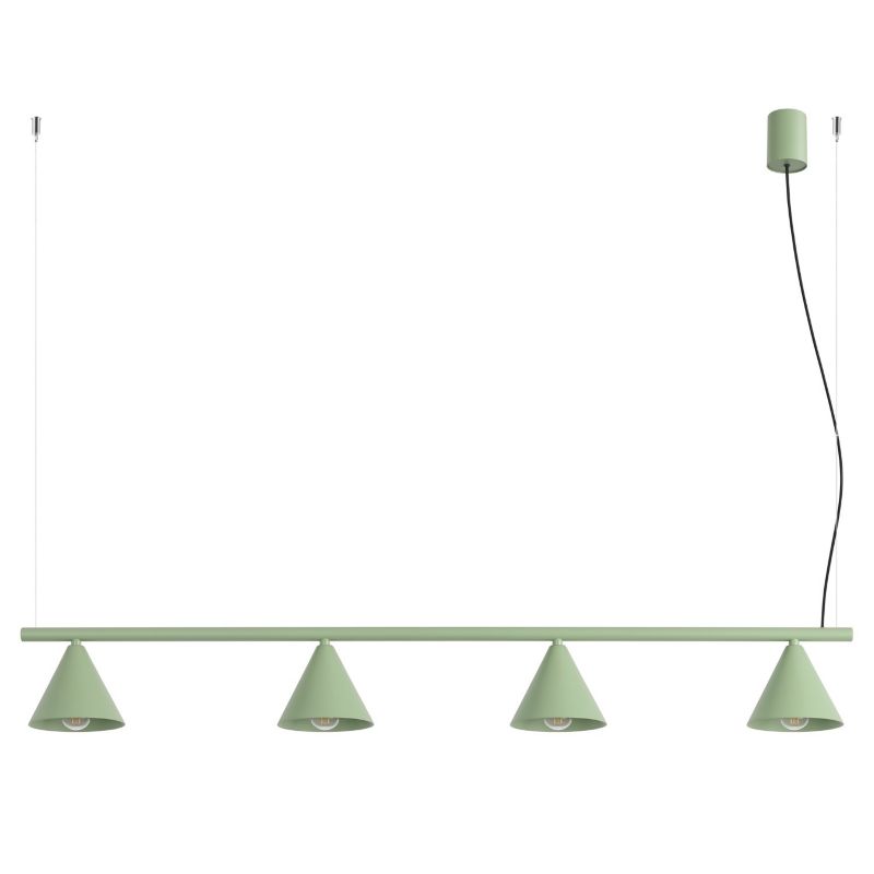 Żyrandol NOX 4L szałwiowa Sollux Lighting 1 szt.