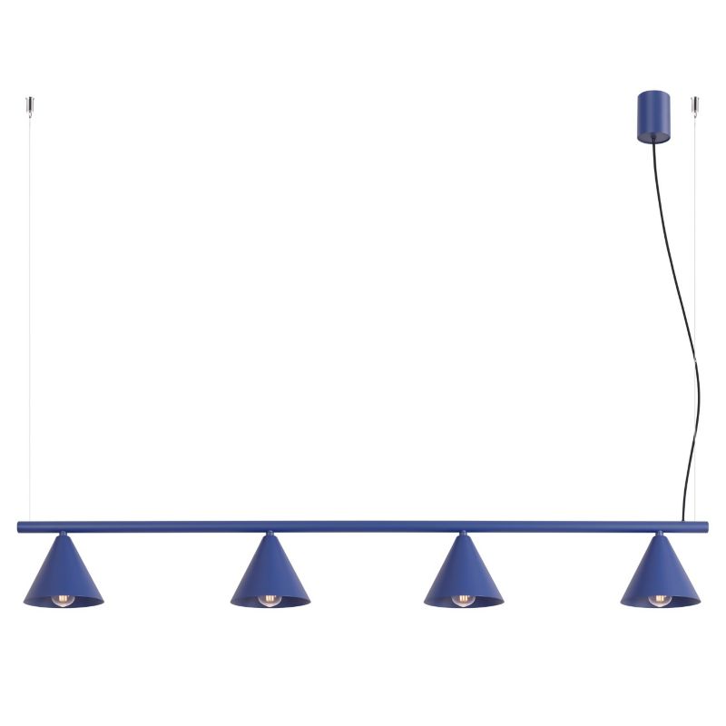 Żyrandol NOX 4L ultramaryna Sollux Lighting 1 szt.
