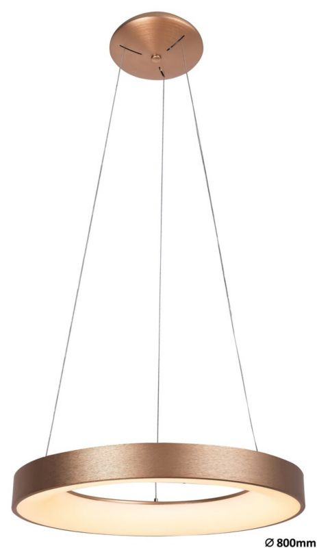 Żyrandol Rabalux Carmella złoto-biały LED 80W 4000K 6335lm  wym: 120 x 80 x 80 cm metal - 1 szt.