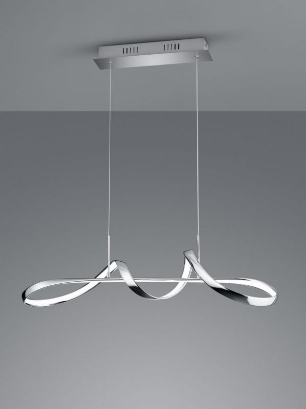 Żyrandol RL Perugia 5823 srebrny spirala wbudowany LED 37W 1 szt.
