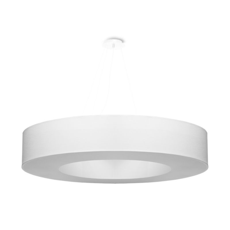 Żyrandol Sollux Lighting SATURNO 90 biały 1 szt.