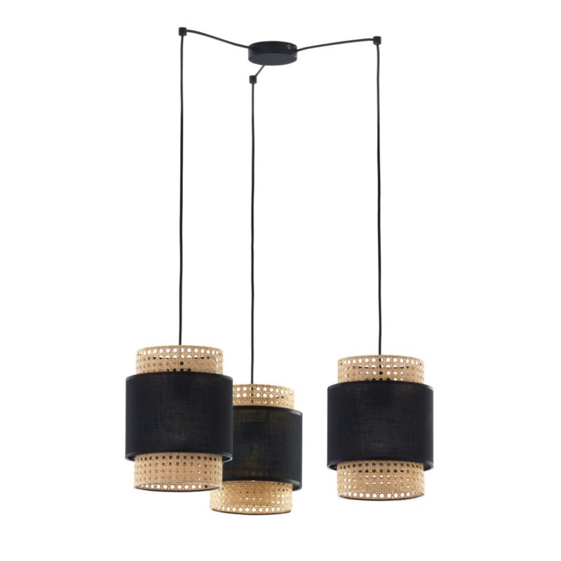 Żyrandol TK-Lighting Boho 5497 czarny boho 3xE27 x 1 szt.