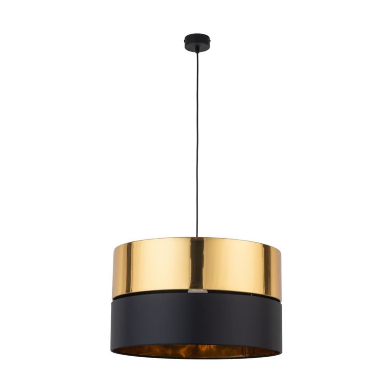 Żyrandol TK-Lighting Hilton czarno-złoty wym: 175 x 50 x 50 cm 1xE27 x  1 szt.