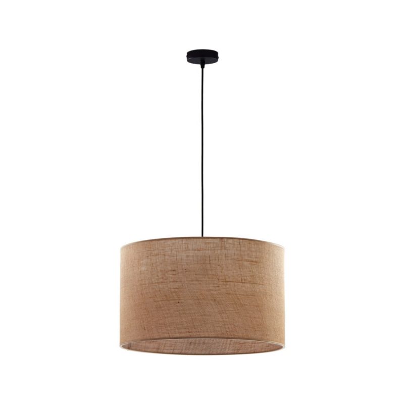 Żyrandol TK-Lighting Juta czarno-brązowy wym: 125 x 50 x 50 cm 3xE27 x  1 szt.