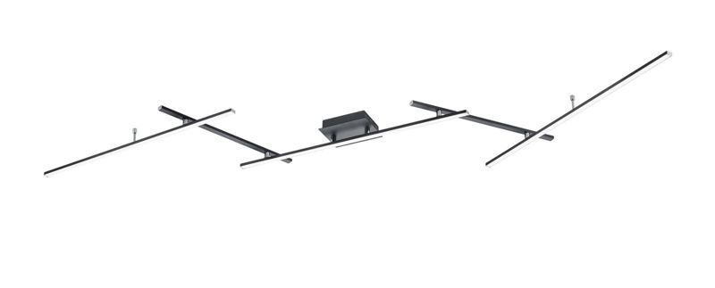 Żyrandol Trio Arvin 4040 czarno-biały pilot wbudowany LED 22W 1 szt.