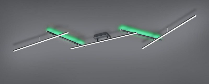 Żyrandol Trio Arvin 4040 czarno-biały pilot wbudowany LED 22W 1 szt.