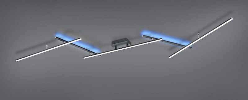 Żyrandol Trio Arvin 4040 czarno-biały pilot wbudowany LED 22W 1 szt.