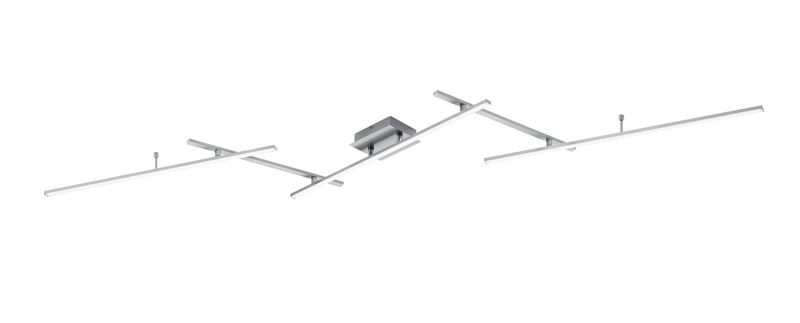 Żyrandol Trio Arvin 4071 srebrno-biały pilot wbudowany LED 22W 1 szt.