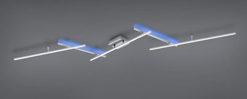 Żyrandol Trio Arvin 4071 srebrno-biały pilot wbudowany LED 22W 1 szt.
