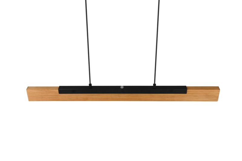 Żyrandol Trio Kerala 2455 janse drewno-czarny pilot wbudowany LED 25W 1 szt.