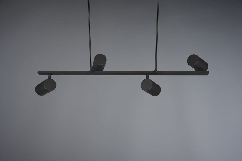 Żyrandol Trio Marley czarny wym: 150 x 80 x 80 cm 4xGU10 x 35W 1 szt.