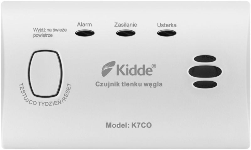 Czujnik czadu Kidde K7CO bateryjny