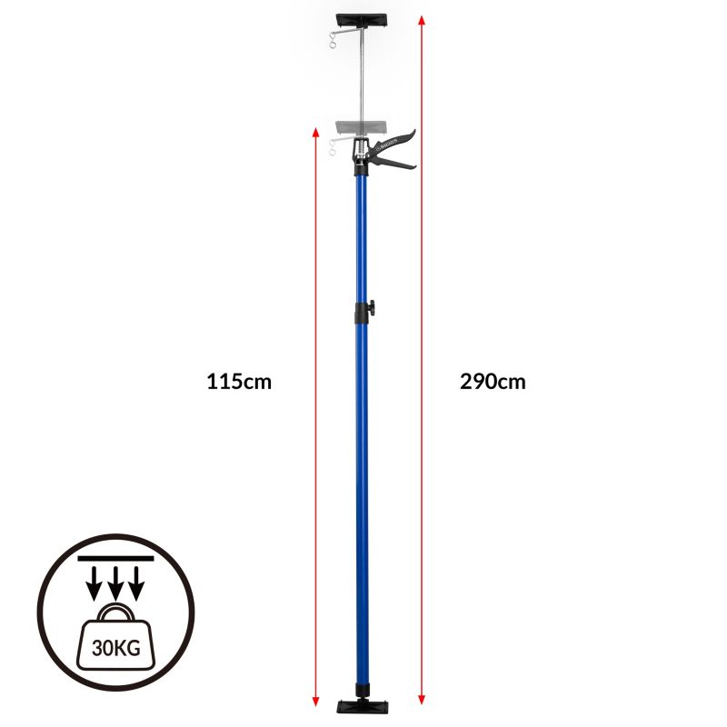 2 x Rozpora montażowa Bauhus 115-290 cm kpl