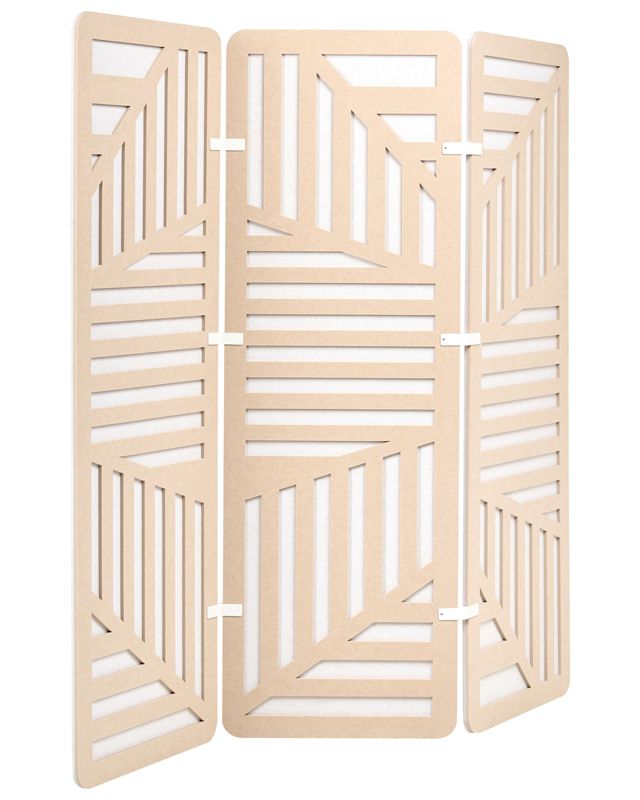 3-panelowy parawan pokojowy Futura Beżowy 180 cm  1 szt.